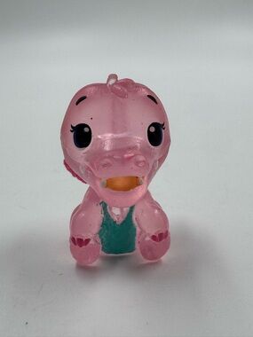 HATCHIMALS COLLEGGTIBLES FIGURE SEASON 4 PINK ALLIGOO ALLIGATOR 1”
